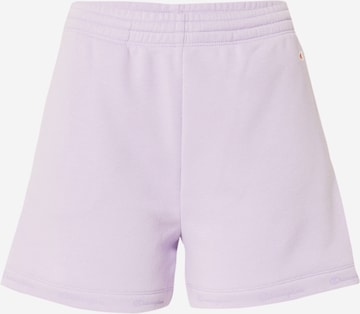 Champion Authentic Athletic Apparel Kalhoty – fialová: přední strana