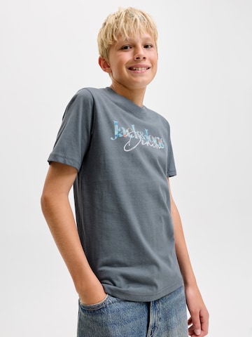 T-Shirt 'JJTOM' Jack & Jones Junior en gris : devant