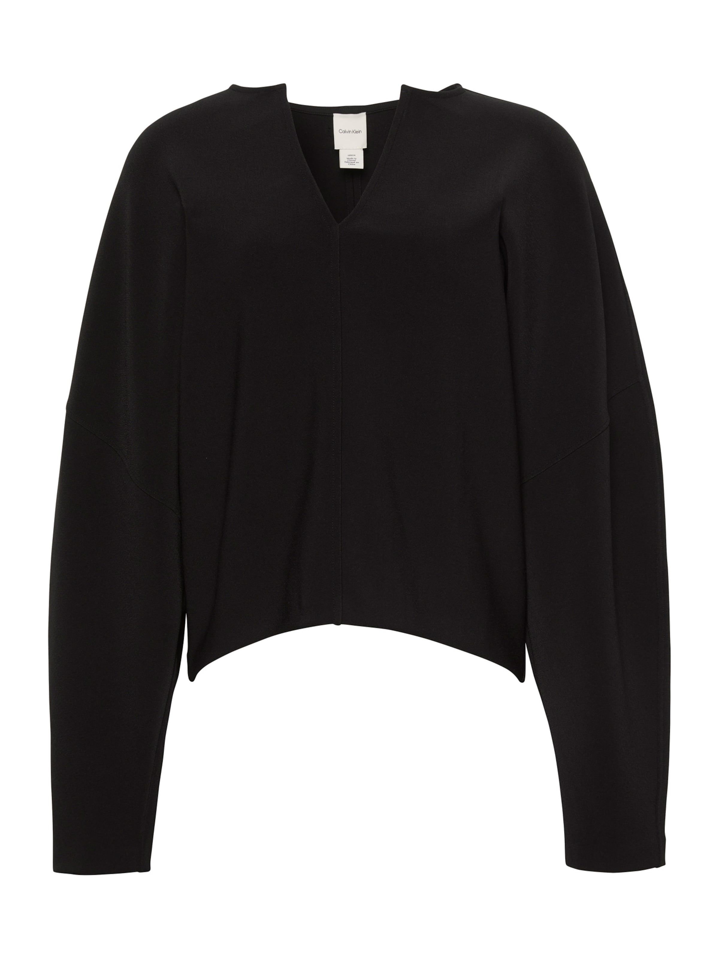 T-shirt Calvin Klein en noir : devant