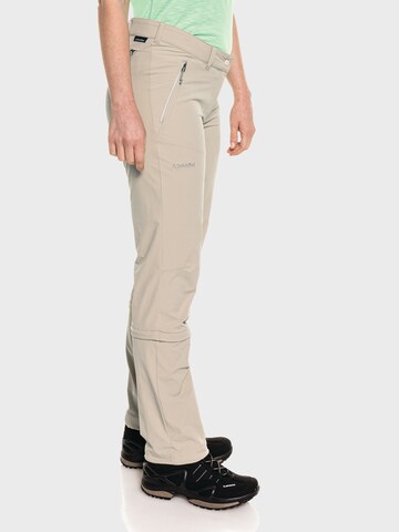 Regular Pantalon outdoor 'Engadin' Schöffel en marron