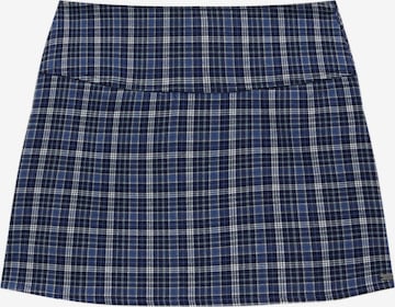 Pull&Bear Rok in Blauw: voorkant