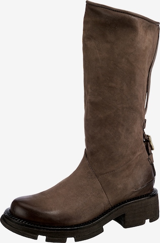 A.S.98 Boots in Brown: front