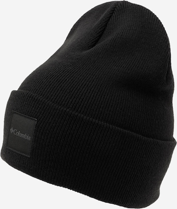 Casquette de sport 'City Trek' COLUMBIA en noir : devant