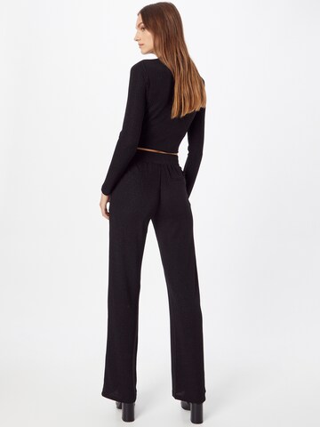 Another Label Boot cut Pants 'Rivoli' in Black