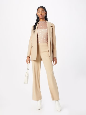 VERO MODA Regular Trousers 'MAYA' in Beige