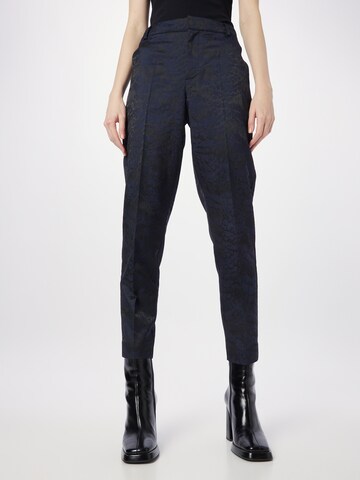SCOTCH & SODA - regular Pantalón de pinzas 'Lowry' en azul: frente
