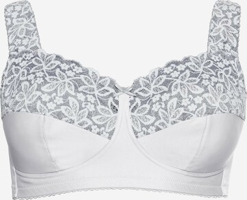 SHEEGO T-shirt Bra in Grey: front