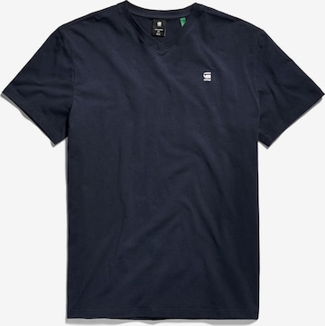 T-Shirt G-Star RAW en bleu : devant