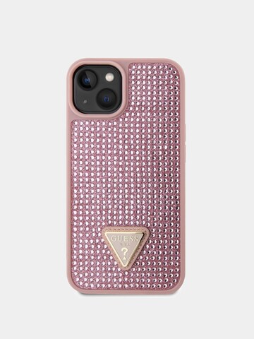 GUESS Case in Pink: front