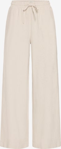 Loosefit Pantaloni di ICHI in bianco: frontale