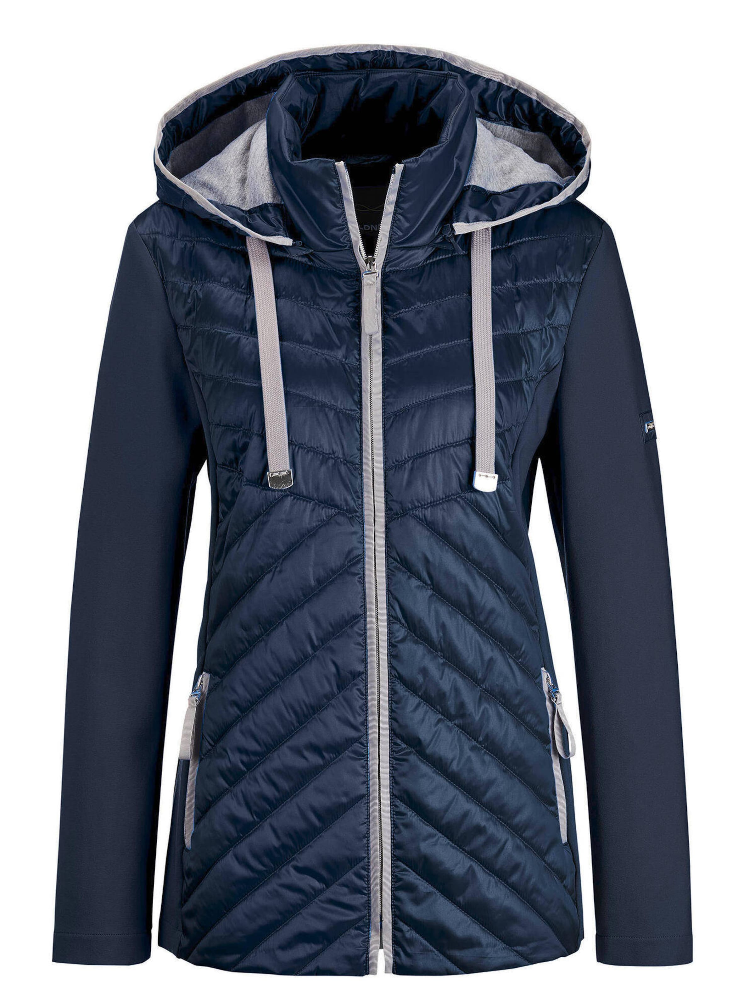 Goldner Tussenjas in Blauw: voorkant