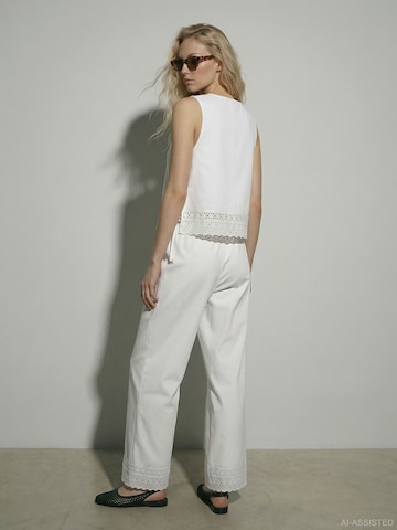 Haut 'Melina' HYPEDROP en blanc