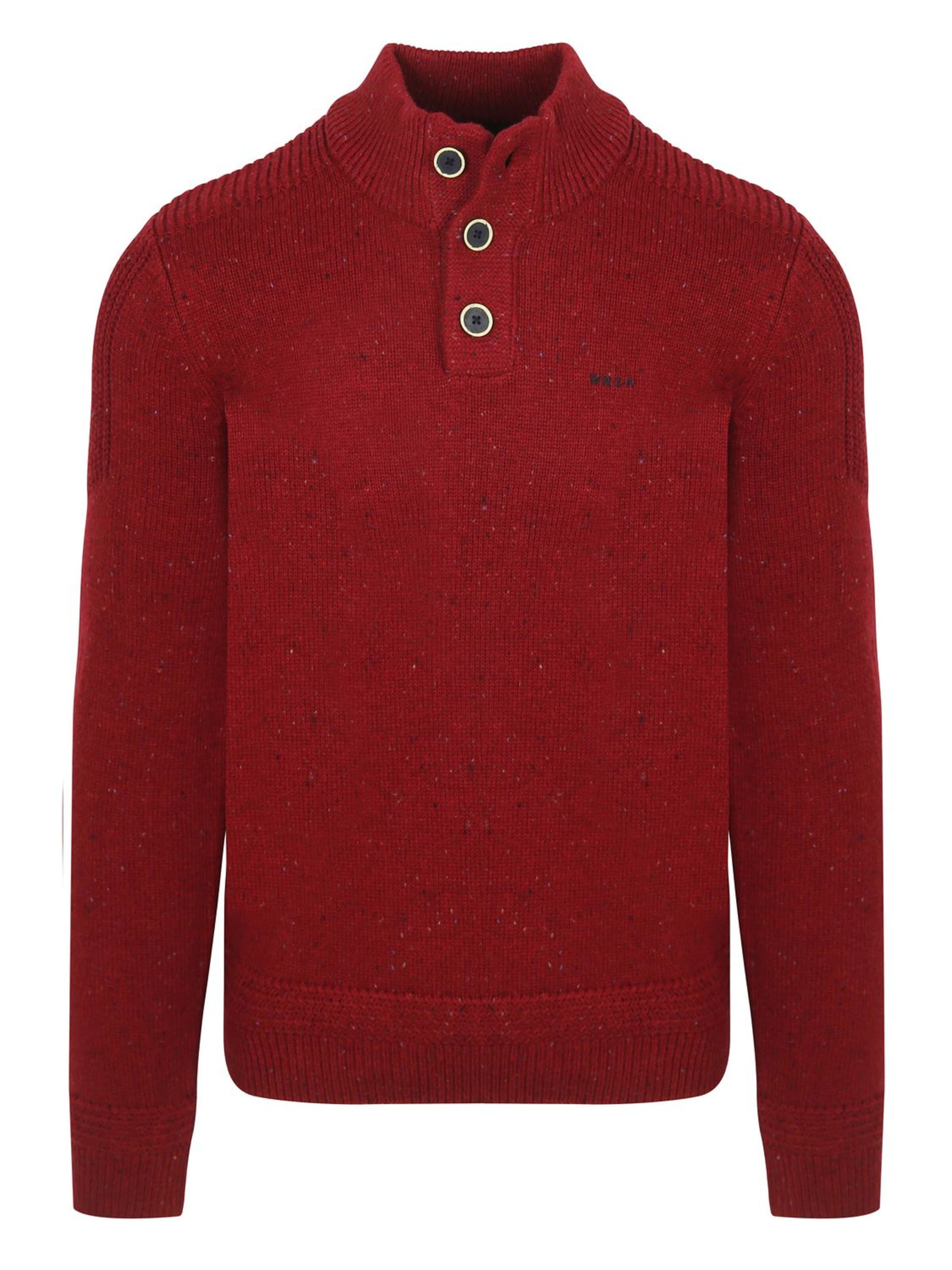 NZA New Zealand Auckland Trui 'Conor' in Rood: voorkant