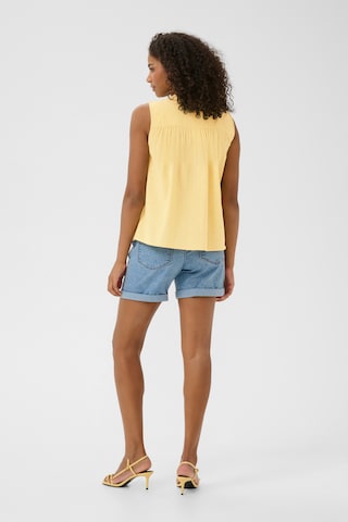 Kaffe Blouse in Geel