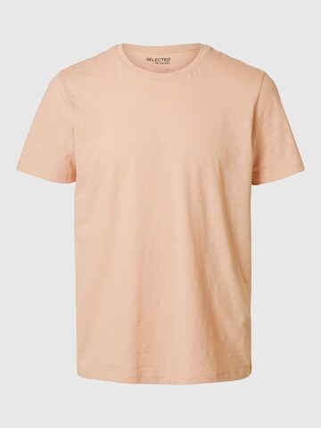 SELECTED HOMME T-Shirt in Orange