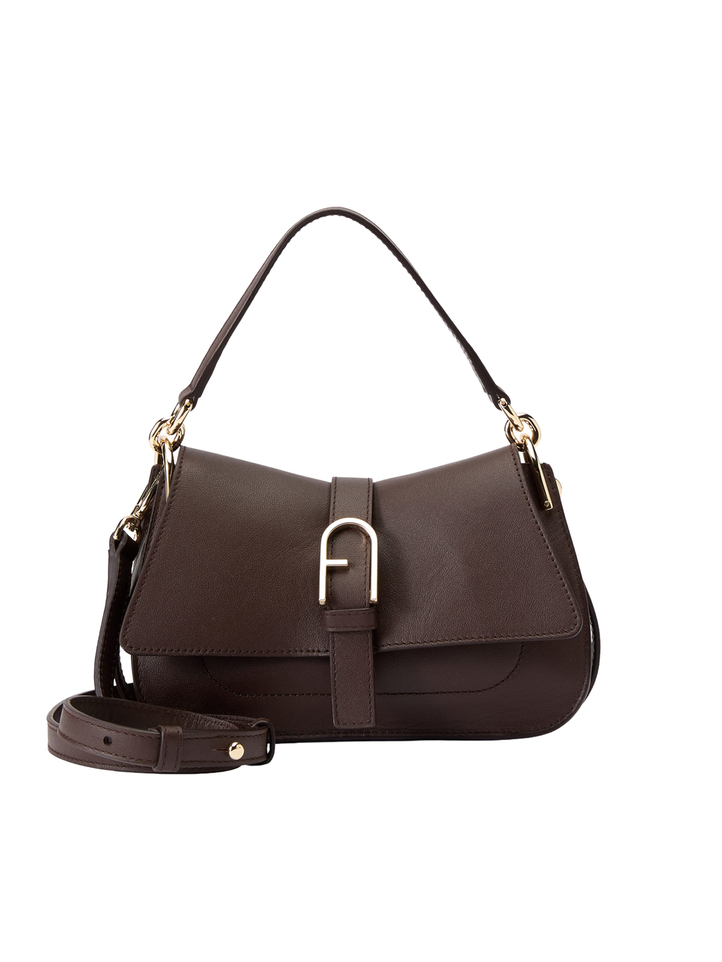 FURLA Handtasche 'FLOW' in Braun: Vorderseite