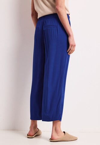 STREET ONE Wide leg Pants in Blue