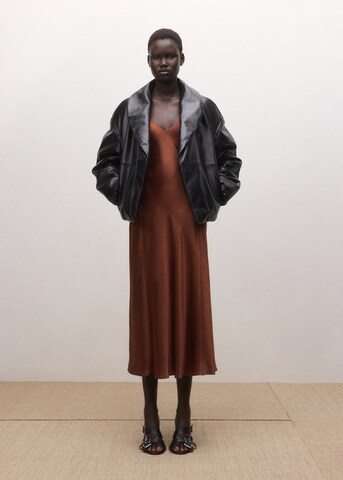 MANGO Evening Dress 'Marcela' in Brown