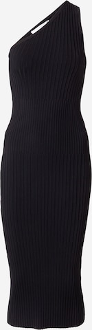 IROPletena haljina - crna boja: prednji dio