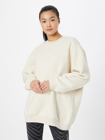 ADIDAS SPORTSWEAR Sportief sweatshirt 'All-Season Fleece' in Beige: voorkant