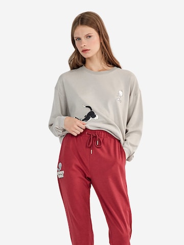 Gisela - Pijama 'Looney Tunes' en gris