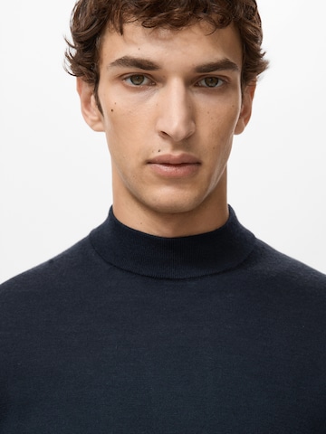 MANGO MAN Sveter 'WILLYM' - Modrá