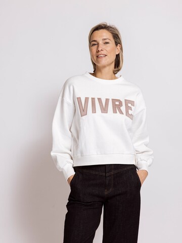 Zhrill Sweatshirt 'ZHTERA' in White
