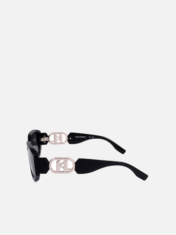 Karl Lagerfeld Sunglasses 'Karl Lagerfeld KL6085S Fuchsia 55/18/140 Women Sunglasses' in Black