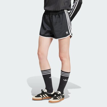 ADIDAS ORIGINALS Loosefit Shorts 'Adicolor' in Schwarz: Vorderseite