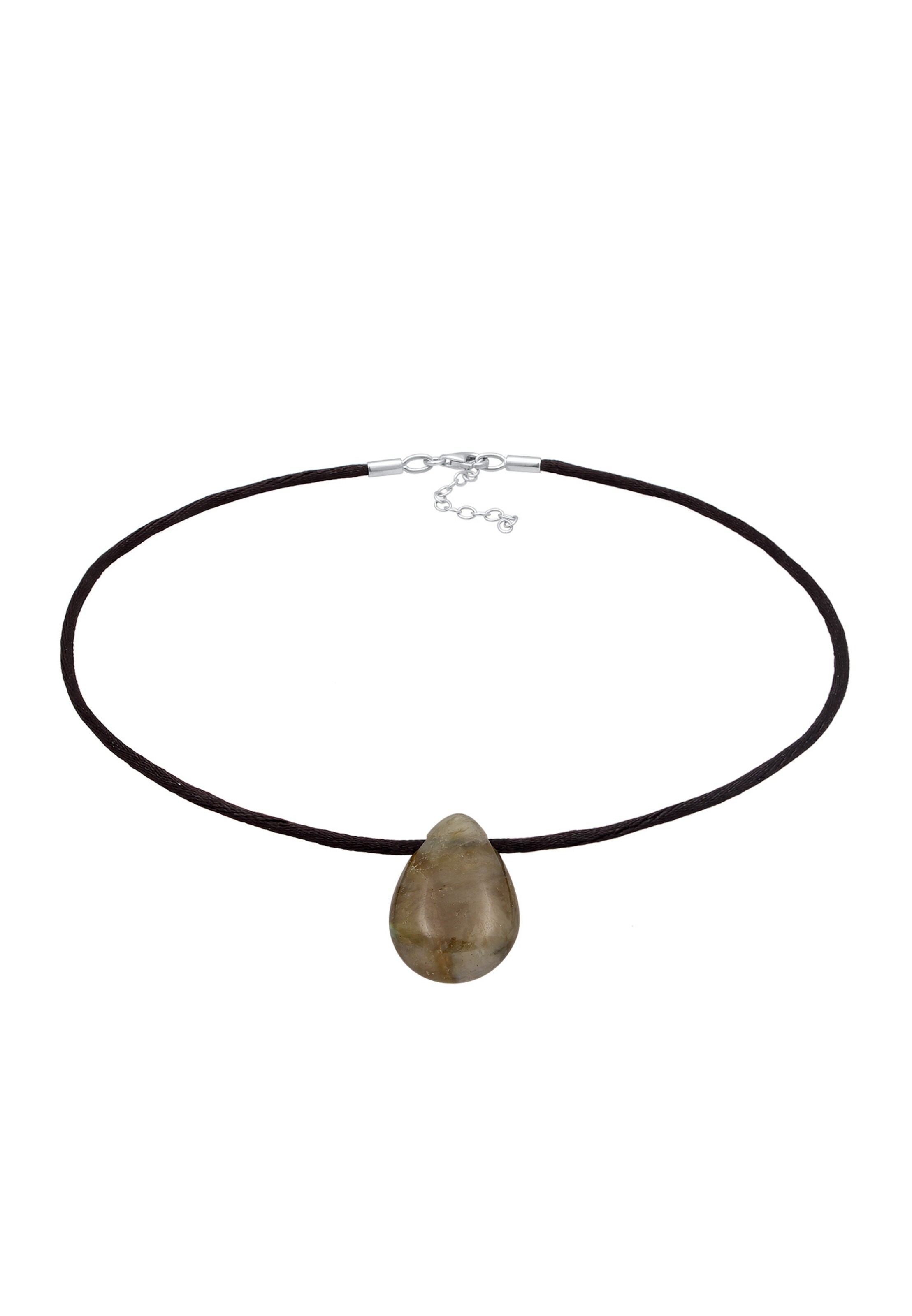 ELLI PREMIUM Kette in Grau: Vorderseite