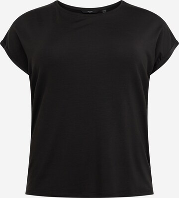 T-shirt 'Aya' Vero Moda Curve en noir : devant