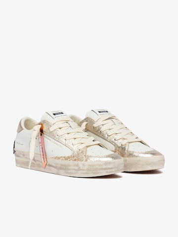 Crime London - Sapatilhas baixas em branco