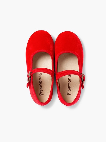 Pisamonas - Zapatos bajos en rojo