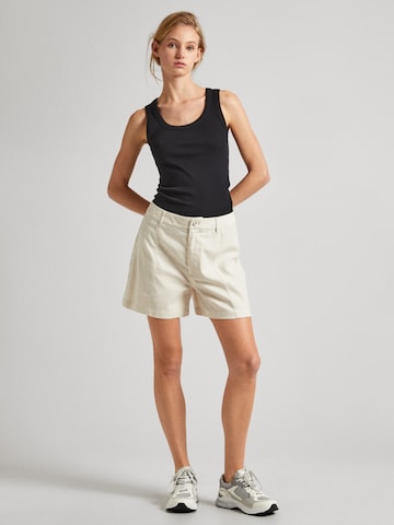 Pepe Jeans Wide Leg Hose 'TILLY' in Weiß