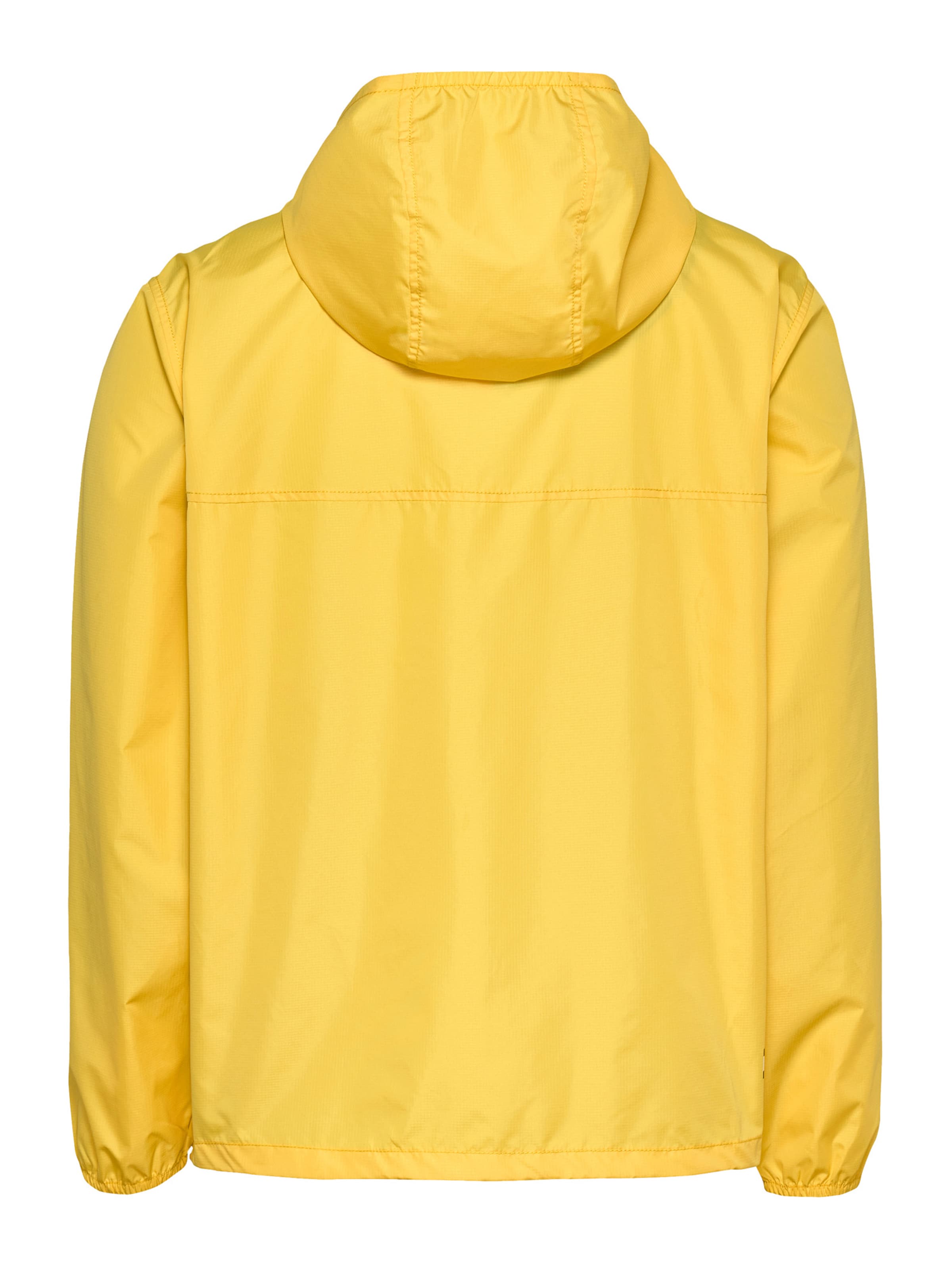 Tommy Jeans Between-Season Jacket 'CHICAGO' in Yellow: back