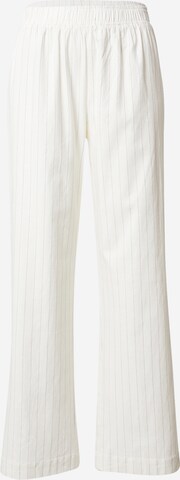 Neo Noir Lużny krój Spodnie 'Astra' w kolorze biały: przód