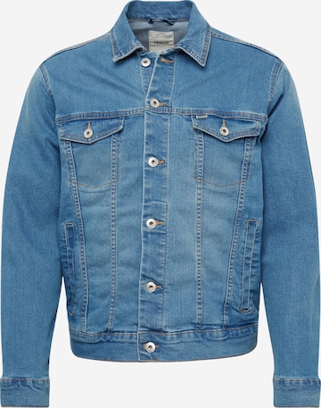 !Solid Between-Season Jacket 'Cas' in Blue: front