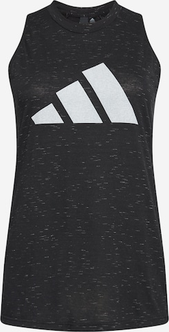 ADIDAS PERFORMANCE Sports Top 'WINNERS 2.0' in Black: front