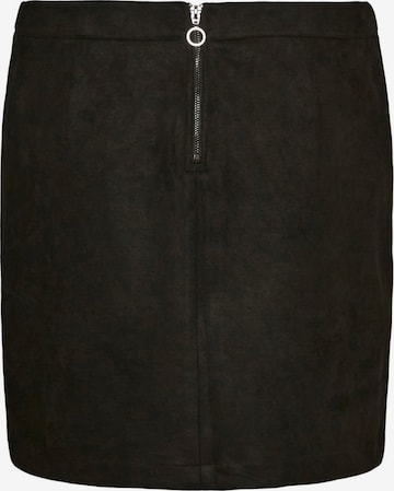 Vero Moda Curve Skirt 'Donna Dina' in Black