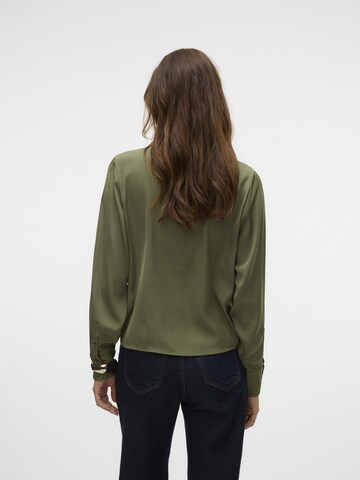 Chemisier 'LEO' VERO MODA en vert