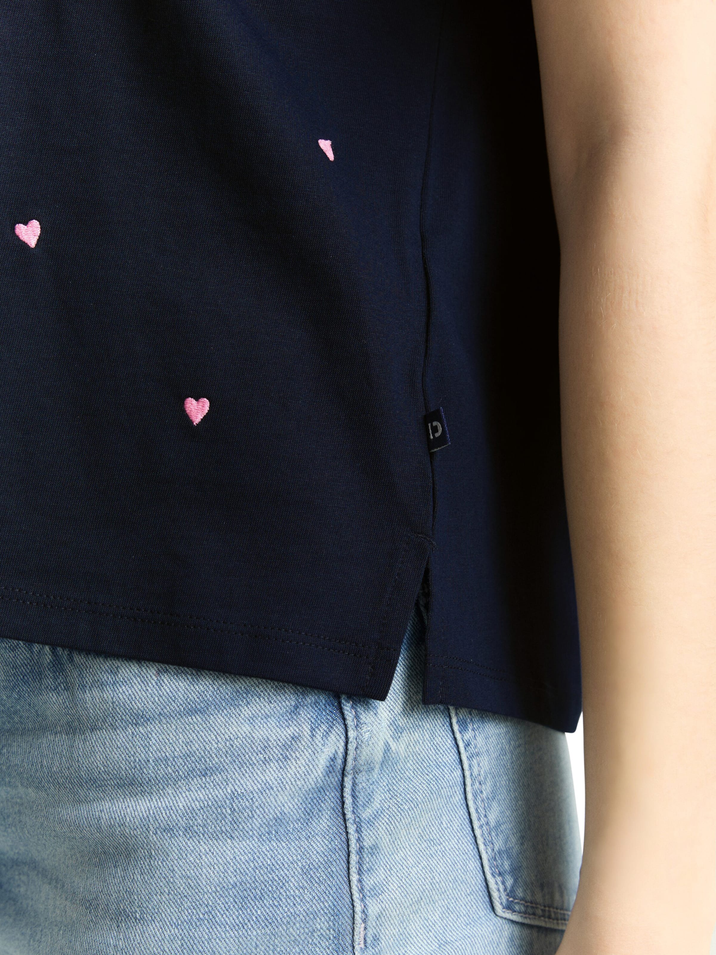 Maglietta di TOM TAILOR DENIM in blu