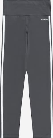 ADIDAS SPORTSWEAR - Skinny Calças de desporto em cinzento