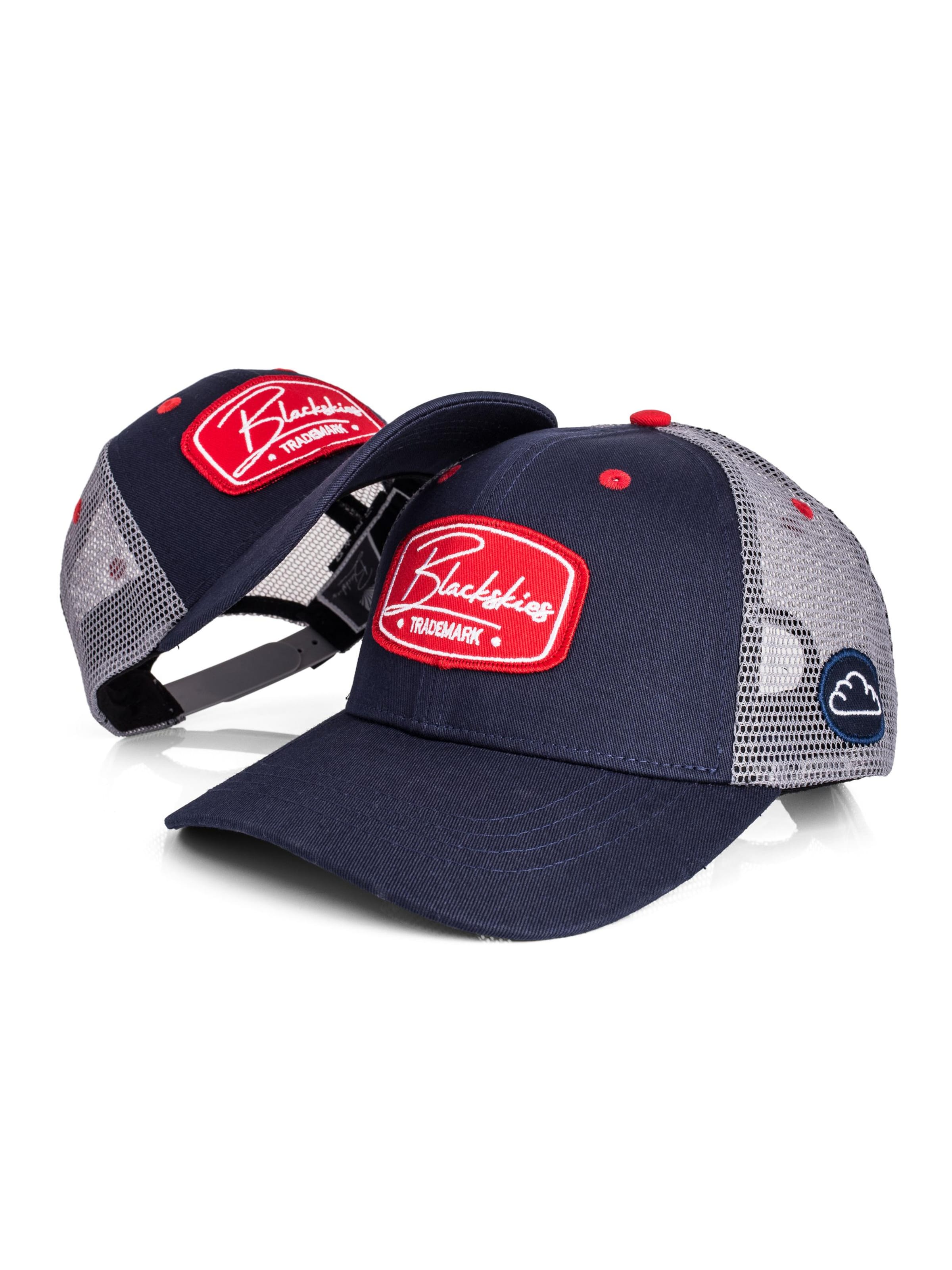 Blackskies Cap ''Race Trucker Cap - 2er Pack - Erwachsenen und Kinder Cap''‌‌‌‌‌‌‌‌‌ in Blau: Vorderseite