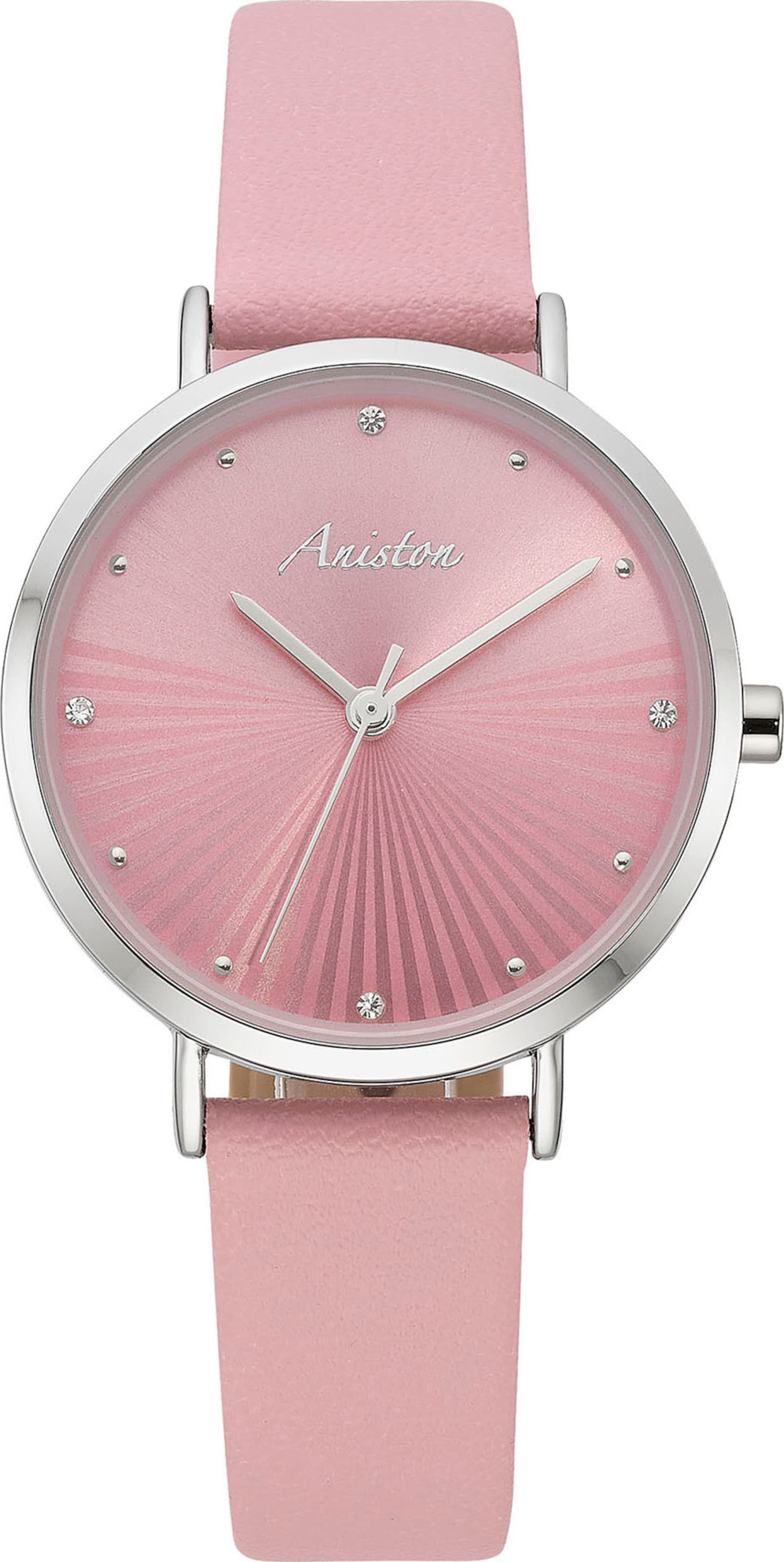 Aniston Analog Watch in Pink: front
