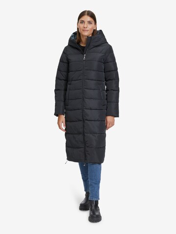 Amber & June Winter Coat in Black