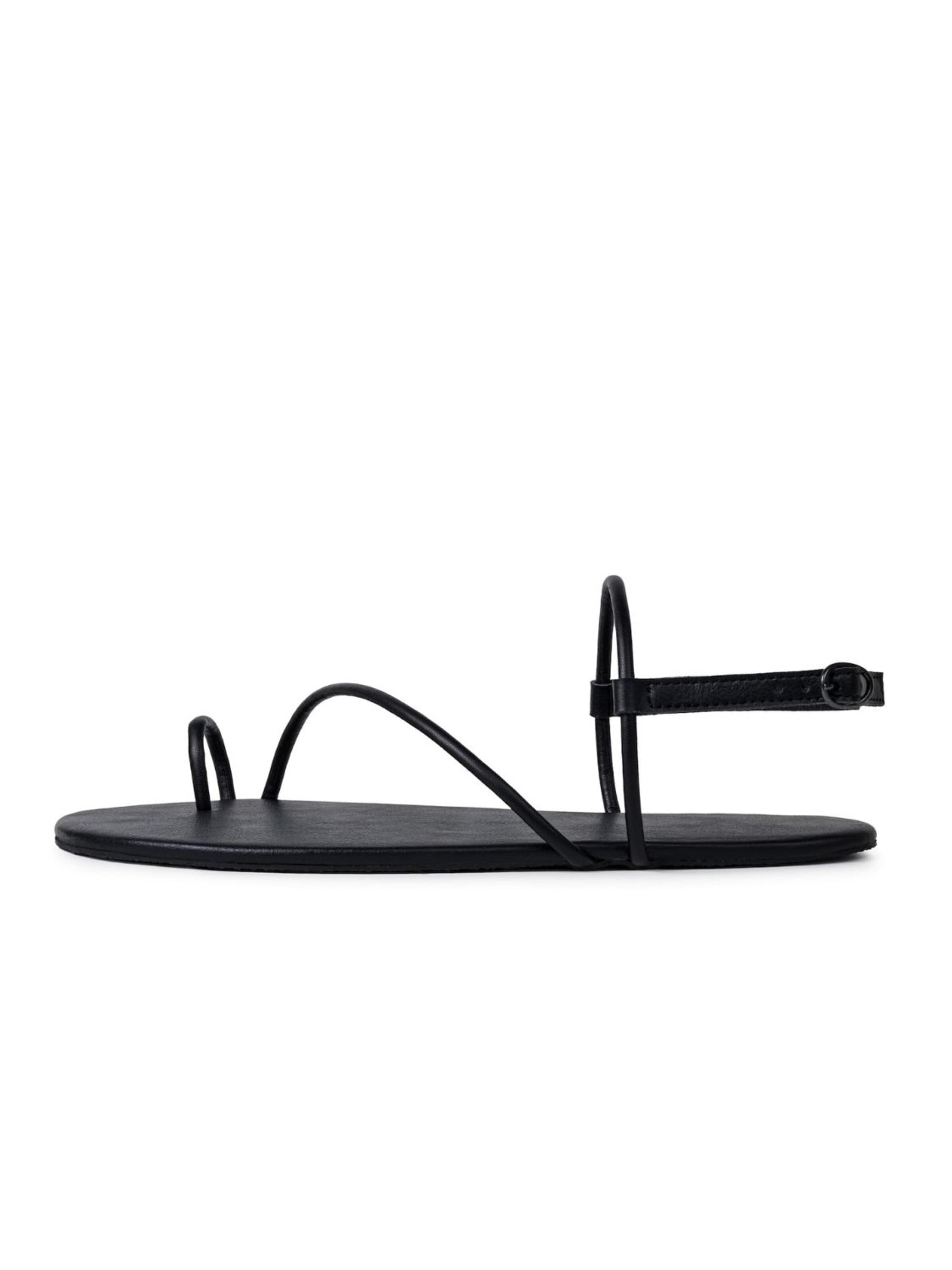 Ahinsa shoes Sandals 'Aura Barfuß' in Black: front
