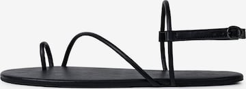 Ahinsa shoes Sandals 'Aura Barfuß' in Black: front