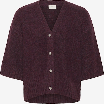Kaffe Cardigan i rød: forside