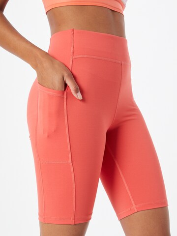 ONLY PLAY Skinny Sportbroek in Rood