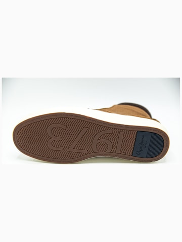Sneaker alta 'Pepe Jeans Cognac 879' di Pepe Jeans in marrone